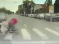 Camera de bord a șoferului care a spulberat o mamă și pe fiica ei în cărucior a filmat tragedia. VIDEO