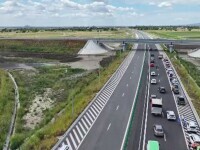 A fost deschis un nou lot de autostradă în România. Putem circula pe încă 30 de km de drum de mare viteză