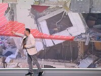 Blocul de pe Calea Rahovei distrus de explozie riscă să se prăbușească. Cât de afectată este clădirea în acest moment