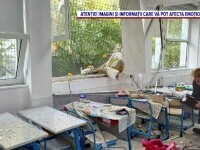 Câțiva elevi de la „Bolintineanu” au fost răniți ușor în explozia din Rahova. „Când am ieşit pe geam mi s-a oprit respirația”