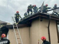 Incendiu în Ilfov. O persoană a fost găsită decedată, iar alte 34 au fost evacuate dintr-un cămin de bătrâni