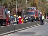 Ipoteza luată în calcul de anchetatori în cazul incendiului din Pipera care a afectat două mașini și o țeavă de gaze naturale