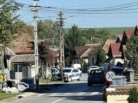 masina politie stalp