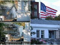 casa alba, aripa de est, demolare