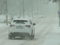 iarna, zapada, masina