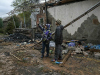 Patru persoane, printre care un bebeluș și un copil de 12 ani, au murit în regiunea Kiev în urma unui atac rus