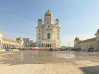 Sfințirea picturii Catedralei Naționale. Polițiștii impun restricții de circulație pe anumite străzi din București