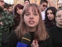 Protest al studenților de la Universitatea Transilvania din Brașov. Li se cere prezență obligatorie, dar nu au loc în săli