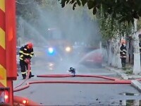 Oameni evacuați din zeci de case la Năvodari, după ce o șoferiță a spart țeava de gaze care alimenta zona