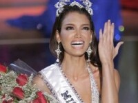 Miss Univers, Dayana Mendoza a ajuns acasa in Venezuela