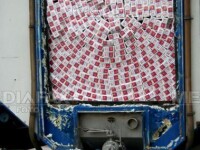 460.000 de pachete de tigari de contrabanda, descoperite la Vama Nadlac