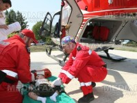 Un echipaj SMURD si-a riscat viata pentru a salva un bebelus grav bolnav