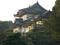 Gol-pusca in preajma Palatului Imperial din Tokyo