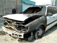 Atac in stil mafiot in Bucuresti! Doua masini au fost incendiate