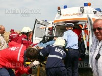 Sibiu: cinci raniti intr-un accident produs pe DN1, in localitatea Vestem