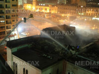 Pompierii sting incendiul din Teatrul National din Cairo