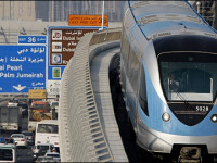 Metrou de opt miliarde de dolari, inaugurat in Dubai!