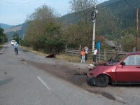 Masina spulberata de autocar: vezi ce spune soferul Daciei despre accident!