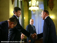 Crin Antonescu si Traian Basescu