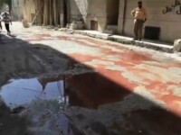 VIDEO socant. Imaginile pe care nu le vei uita niciodata. Strazile din Aleppo, scaldate in sange