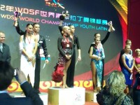 Doi tineri din Targu Mures sunt campioni mondiali la dans latino