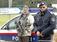Braconierul care a ucis 3 politisti si o asistenta medicala in Austria, s-a sinucis dandu-si foc
