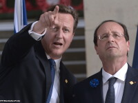 David Cameron, Francois Hollande