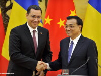 Victor Ponta si premierul chinez Li Keqiang