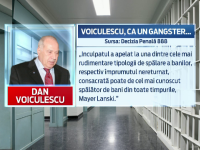 De ce a fost condamnat Dan Voiculescu. In motivarea sentintei, judecatorii il compara cu un celebru gangster american