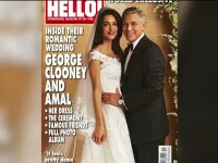 Primele poze de la nunta lui George Clooney cu Amal Alamuddin. Declaratia actorului dupa ceremonie