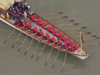 Parada impresionanta pe Tamisa in cinstea reginei Elisabeta. Reactia acesteia dupa ce a devenit cel mai longegiv monarh