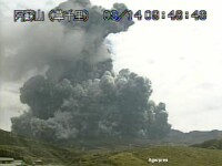 Eruptie vulcan Japonia