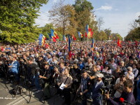 Partidele de stanga proruse s-au alaturat protestelor de la Chisinau. Ce prevad masurile pentru 