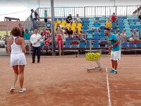 Carmen Iohannis la tenis