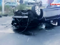 accident, bmw iasi, parapet