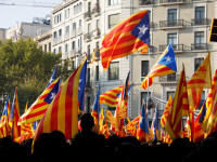 manifestatie ziua Cataloniei