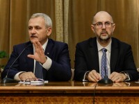 Liviu Dragnea si Kelemen Humor semneaza protocolul de colaborare intre PSD, ALDE si UDMR