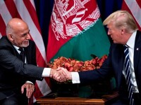 Donald Trump cu Ashraf Ghani