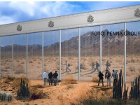 Începe construcţia celor opt prototipuri ale zidului lui Trump de la frontiera dintre SUA şi Mexic. Modelele prezentate