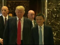 Donald Trump şi Jack Ma