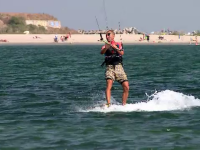 Kite surfing