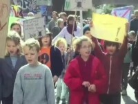 Protest al copiilor, în Germania