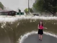 uragan florence, grafica, canal, The Weather Channel, sua