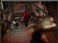 Reacţia unei femei, când un bărbat a început să o pipăie în metrou