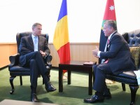 Preşedintele Klaus Iohannis s-a întâlnit cu regele Abdullah al II-lea al Iordaniei. Discuțiile purtate