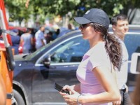 Femeia jandarm bătută în timpul protestului din 10 august: ”Eu şi colegul meu am fost loviţi cu sete”