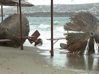 Grecia, lovită de rafale de vânt care au depășit 100 de kilometri pe oră