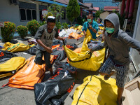 Sute de morți și răniți în Indonezia după cutremurul urmat de tsunami