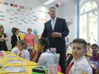 Klaus Iohannis a fost prezent la deschiderea anului şcolar