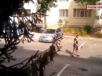 Scene șocante în Pitești. A fost bătut cu grebla, după ce a parcat în locul altei persoane
